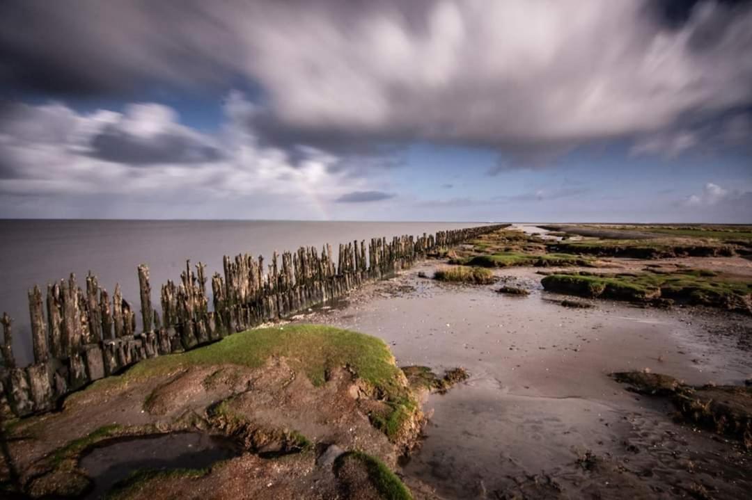 Vissershuisje Aan De Waddenzee Paesens Dış mekan fotoğraf